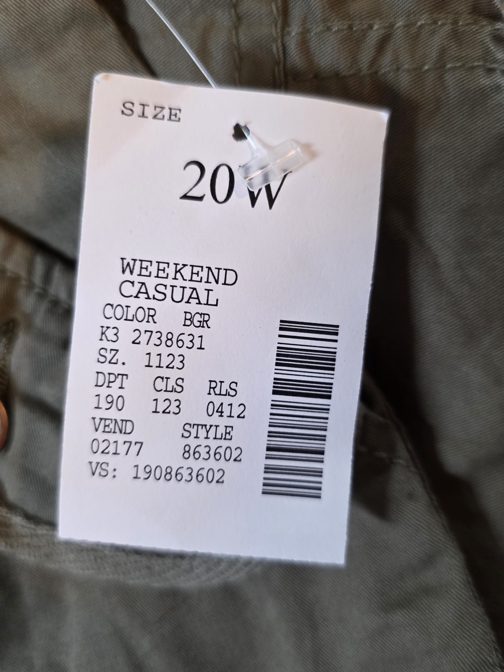 Fashion Bug Women's Olive Green Cargo Shorts - Picture 7 of 8